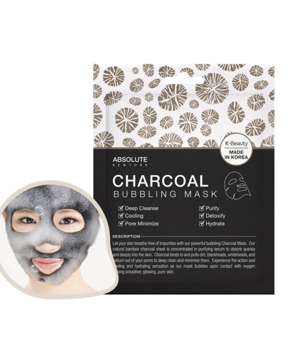 ABSOLUTE Charcoal Bubbling Mask