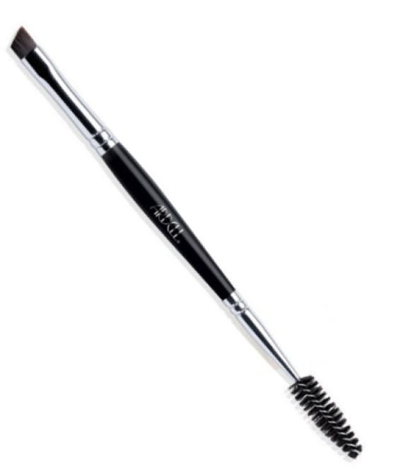 ARDELL Duo Brow Brush – Black / Silver