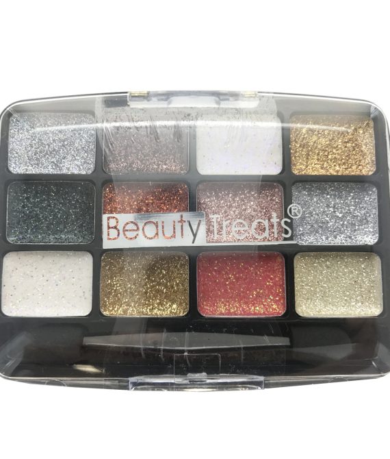 BEAUTY TREATS 12 Colors Glitter Palette