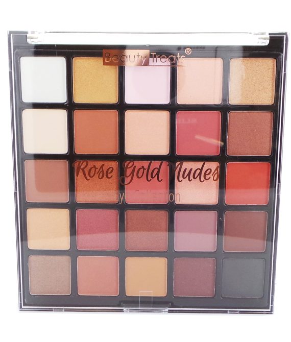 BEAUTY TREATS Rose Gold Nudes Eye Collection Palette