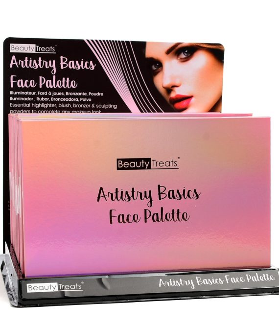 BEAUTY TREATS Artistry Basics Face Palette Display Set, 12 Pieces