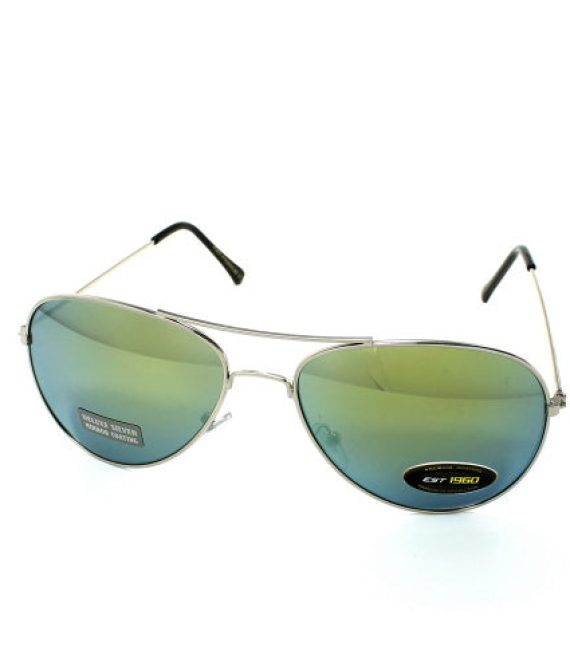 AIR FORCE Aviator Color Mirror Sunglasses